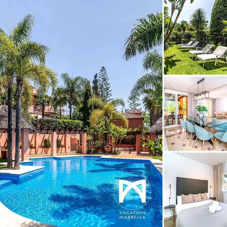 Vacation Marbella - Villa Federer, Old Town With A Big Communal Pool And Andalusian Garden
